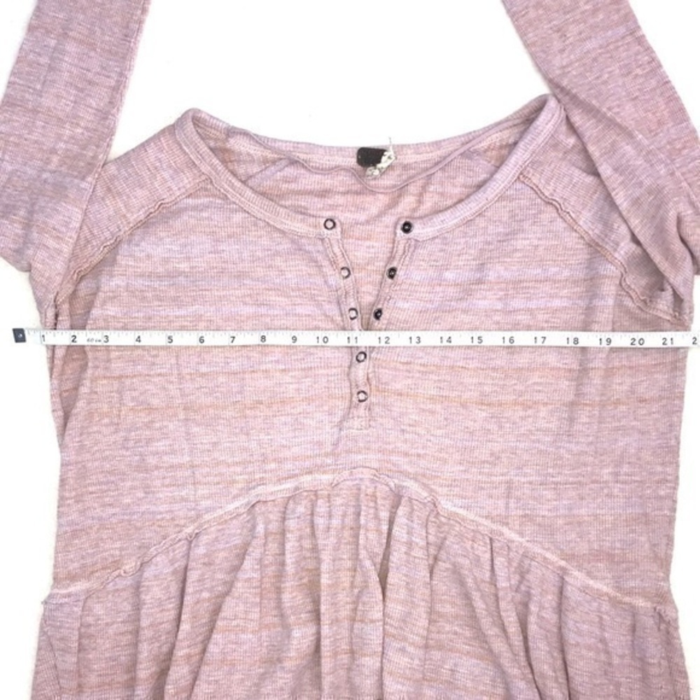 We The Free Coastline Henley Peplum Top - Picture 10 of 14